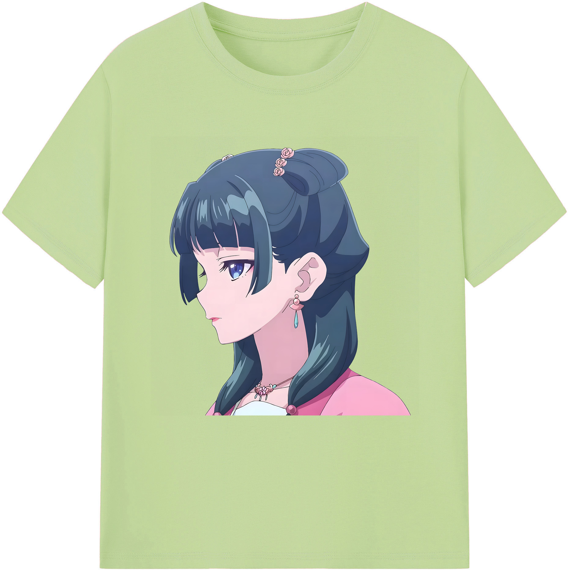 （画像用） 薬屋のひとりごと The Apothecary Diaries 綿100％半袖Tシャツ（フロントプリント）